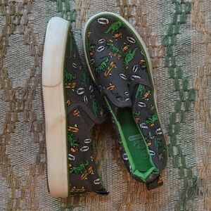Lily & Dan slip-on dinosaur shoes size 13/1